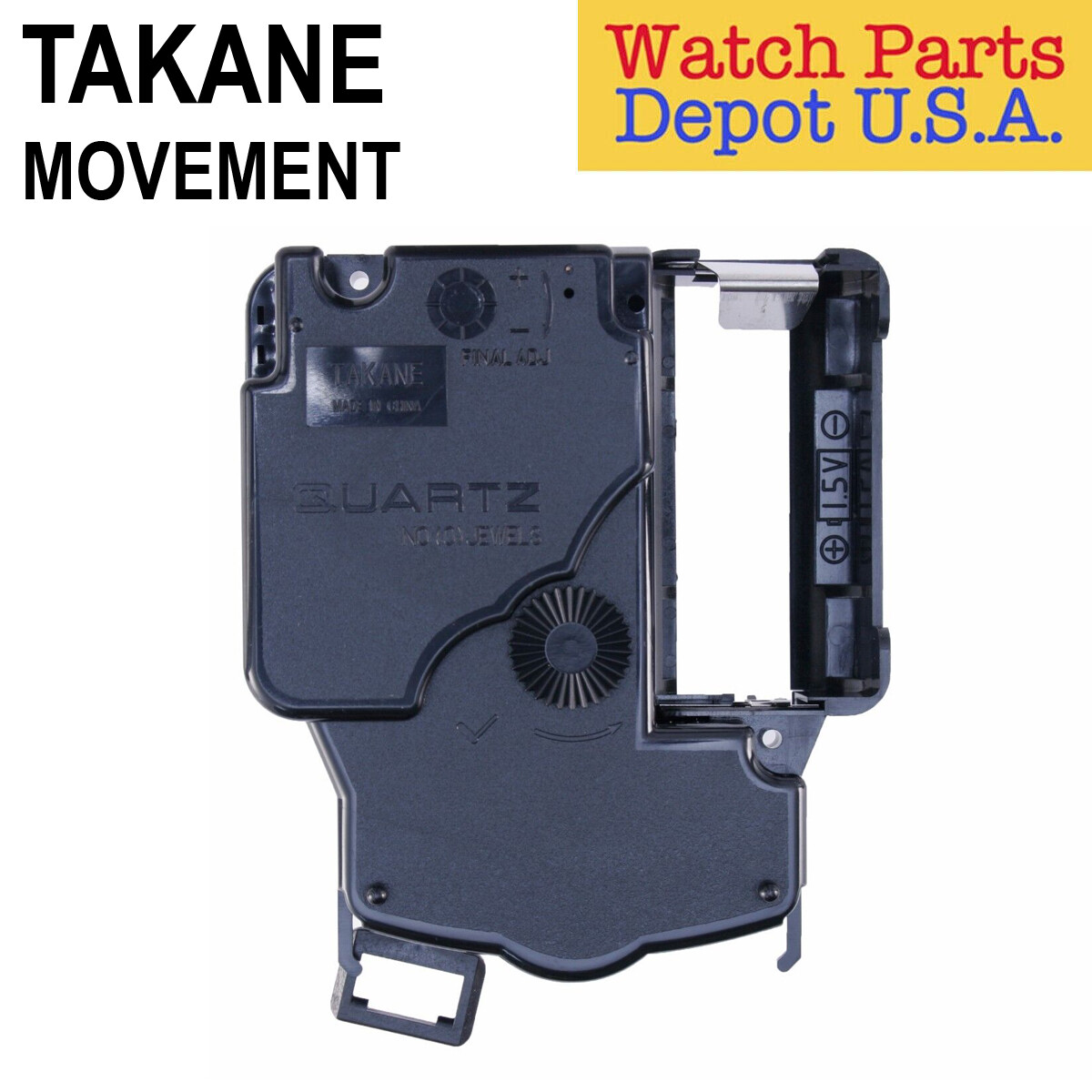 Takane Made Pendulum Clock Movement Kit with Hands, Multiple Sizes (NEW!) gallery