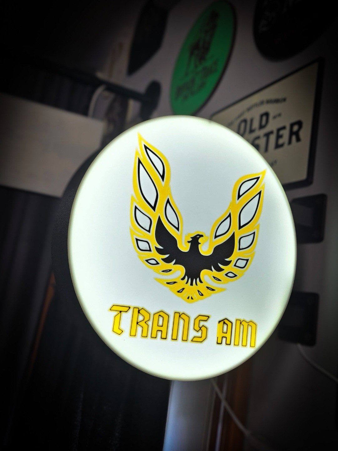 Pontiac Trans Am LED Light Box | USB Powered Garage Sign | RGB Option gallery