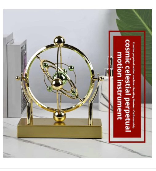 Perpetual Motion Pendulum Kinetic Art Desk Decor Sculpture gallery
