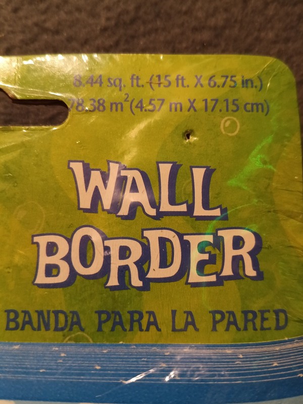 SpongeBob SquarePants Wall Border Decor Sandy Squidward Kids Room 15ft New gallery