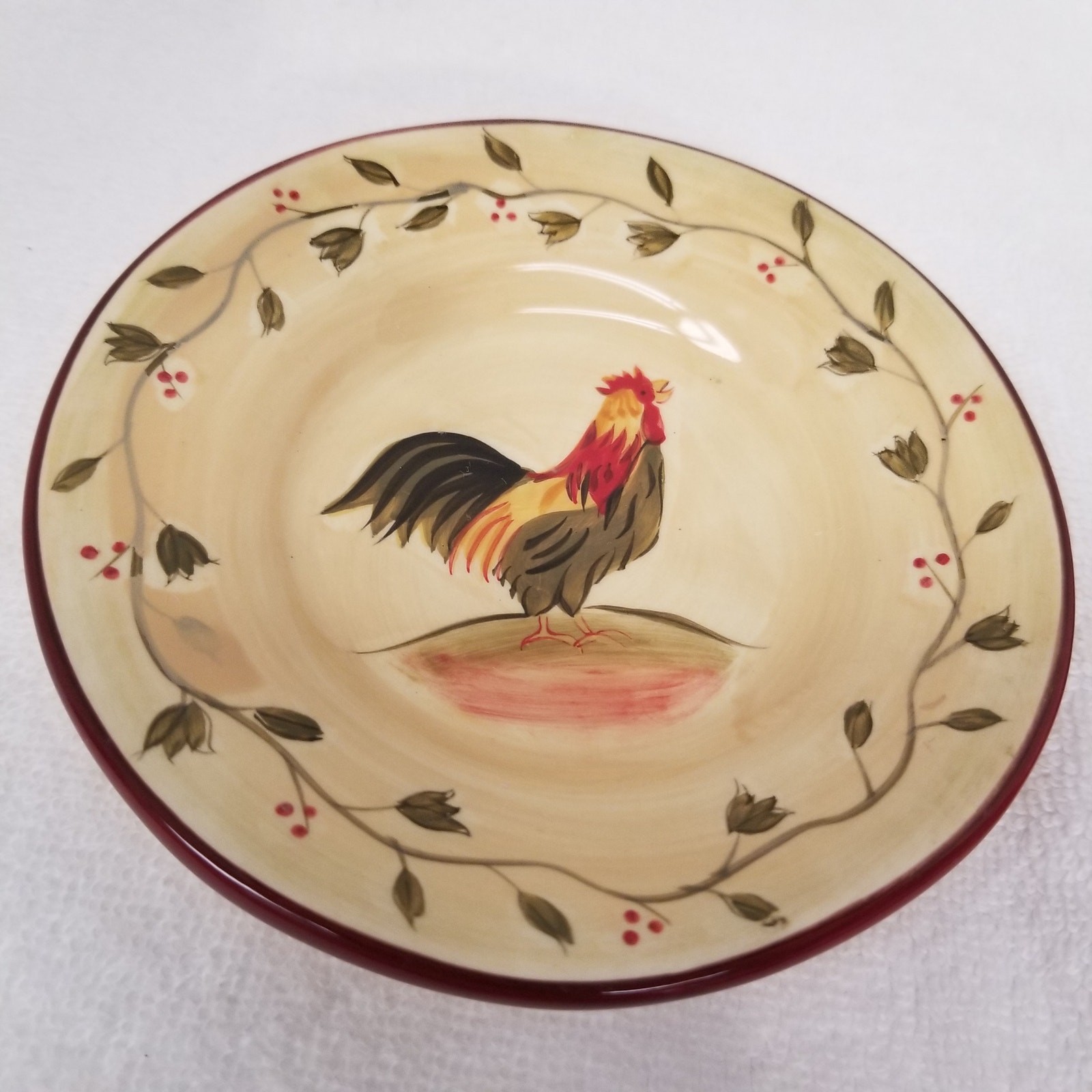 Rooster plates Early Riser Exclusively by Park gallery