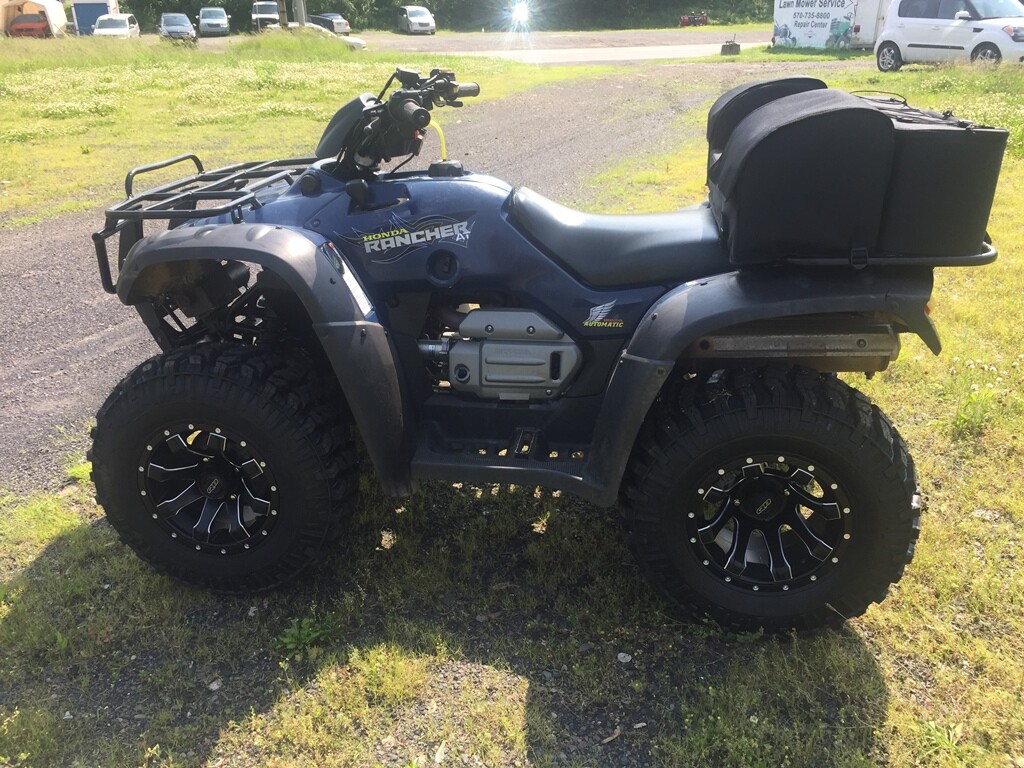 Honda Rancher Decal Graphic Sticker OEM kit Plastic Set Forman ATV Quad Tribal gallery