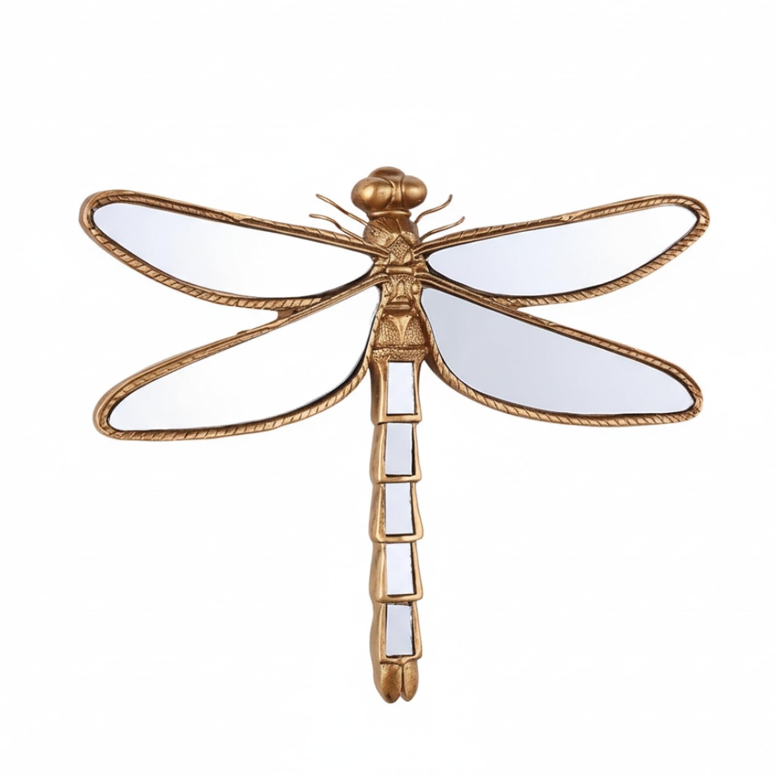 Resin Dragonfly Wall Decor ，Dragonfly Mirror Wall Decor ，Dragonfly-Shaped Des... gallery