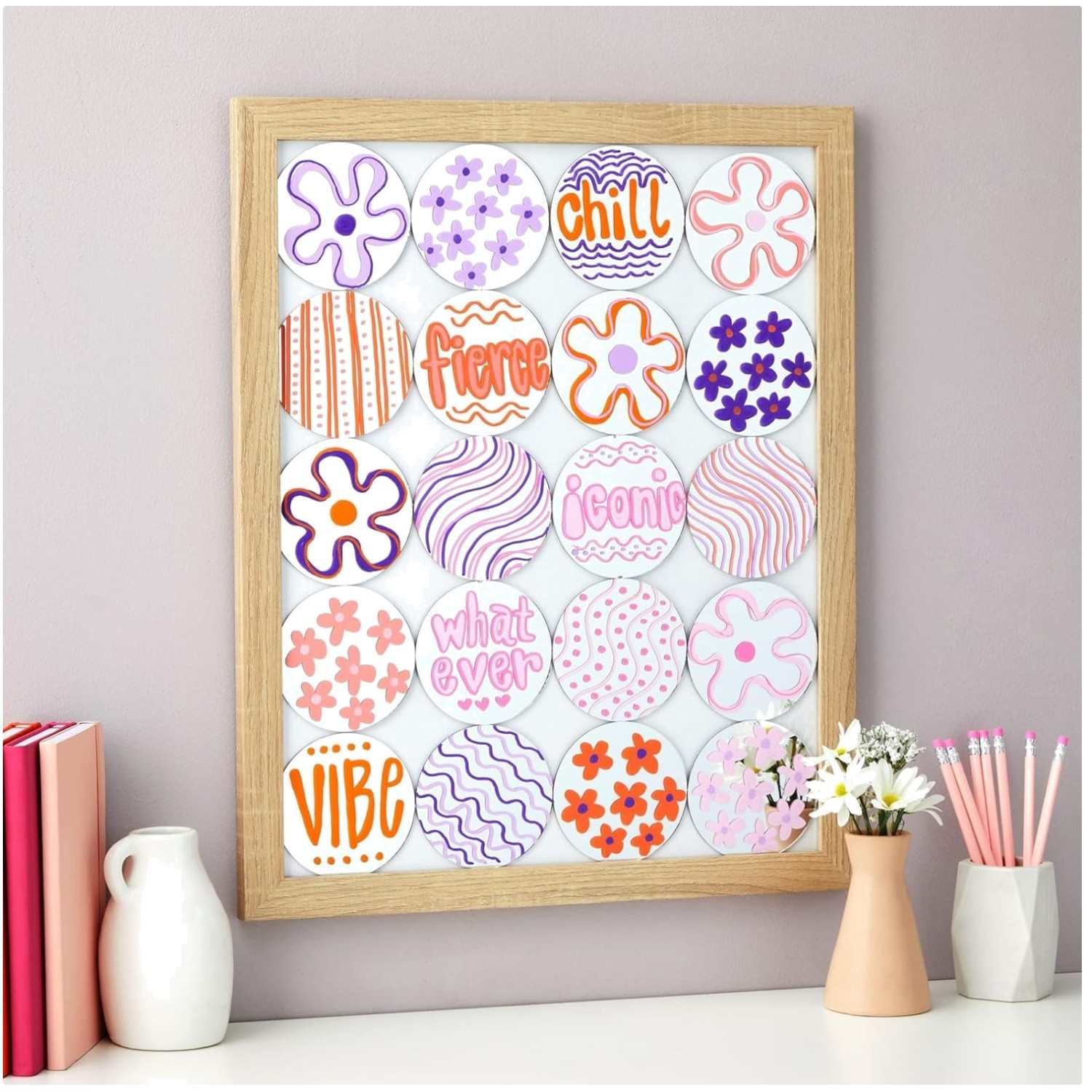Versatile Round Glass Mirrors for Crafts 50-Pack gallery