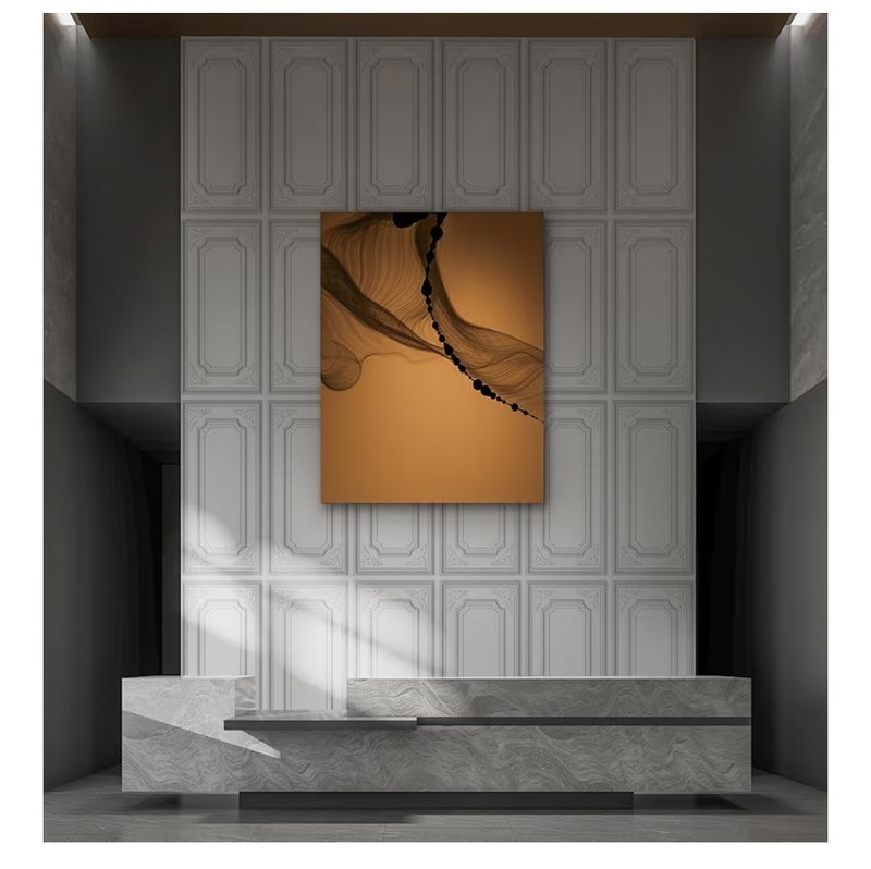 Art3dwallpanels 12 Pack Drop Ceiling Tiles 2x4 Ft PVC Decorative 3D Wall Panels gallery