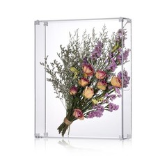 13X16 Acrylic Shadow Box, Assemble Display Case, DIY Tabletop/Wall Mount Display