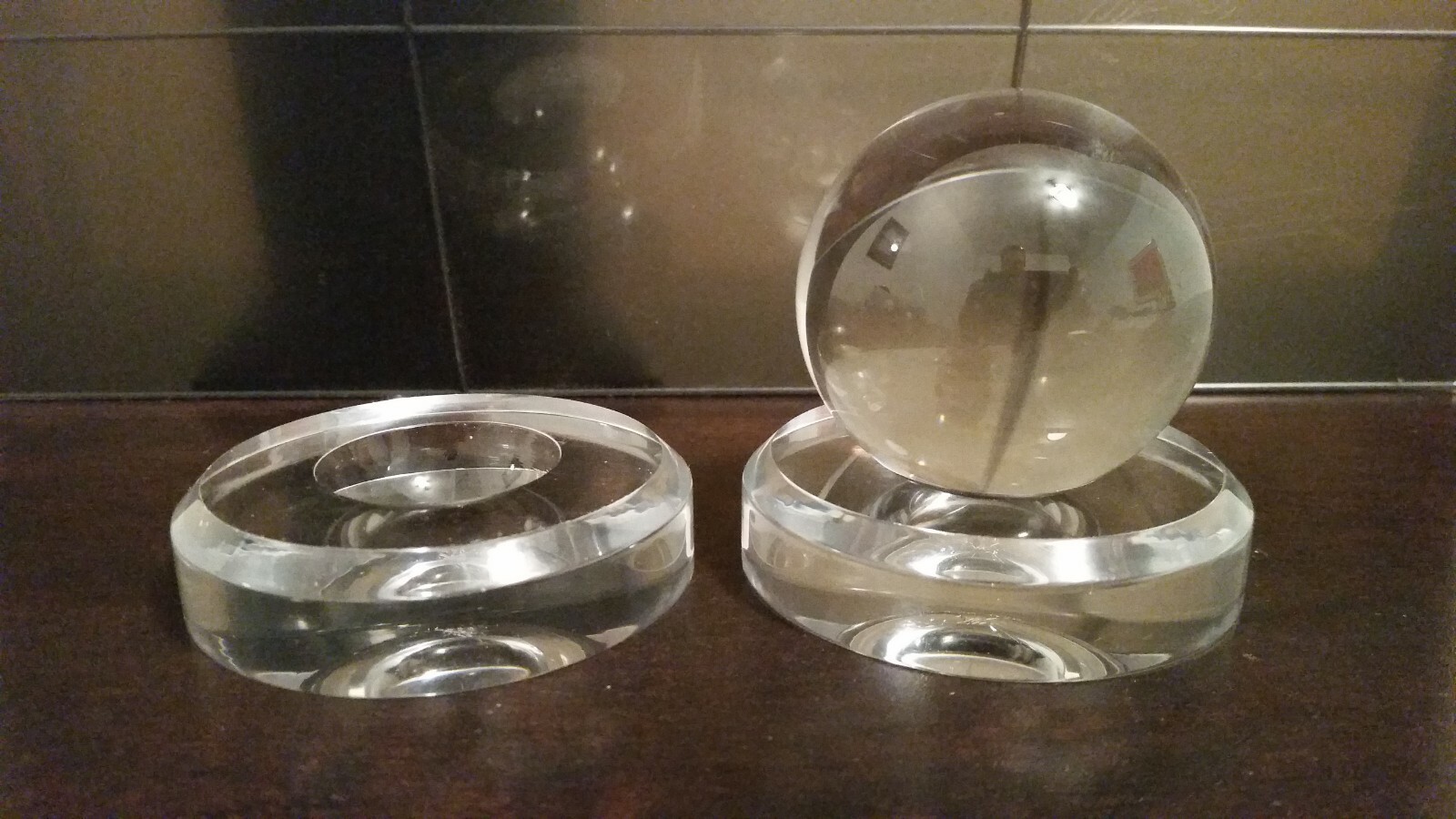 24 XLarge 3" Round Dimple Display Stands For Shooter Mummy Standard Marbles gallery