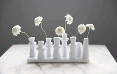 Stoneware Multi Vase 8 Sections Chic Tique Bloomingville Propagation Vases