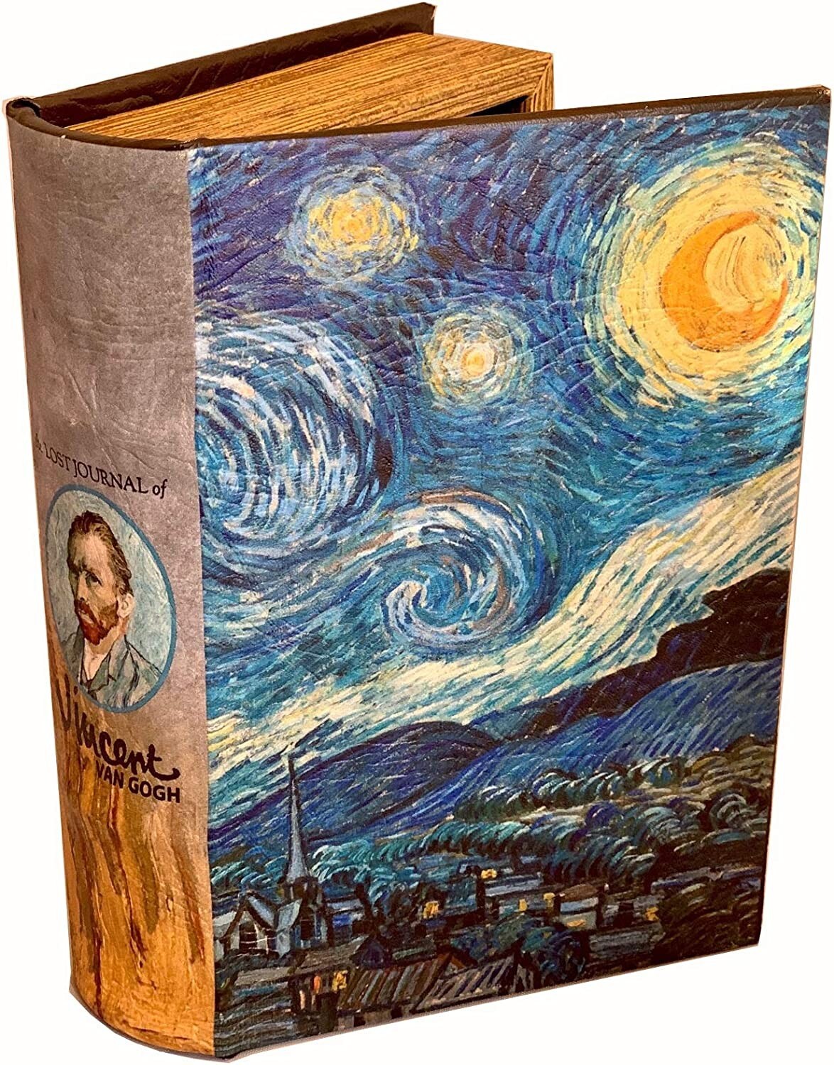 Starry Night by Van Gogh Decorative Book Box Van Gogh Art Jewelry Box Home Decor gallery
