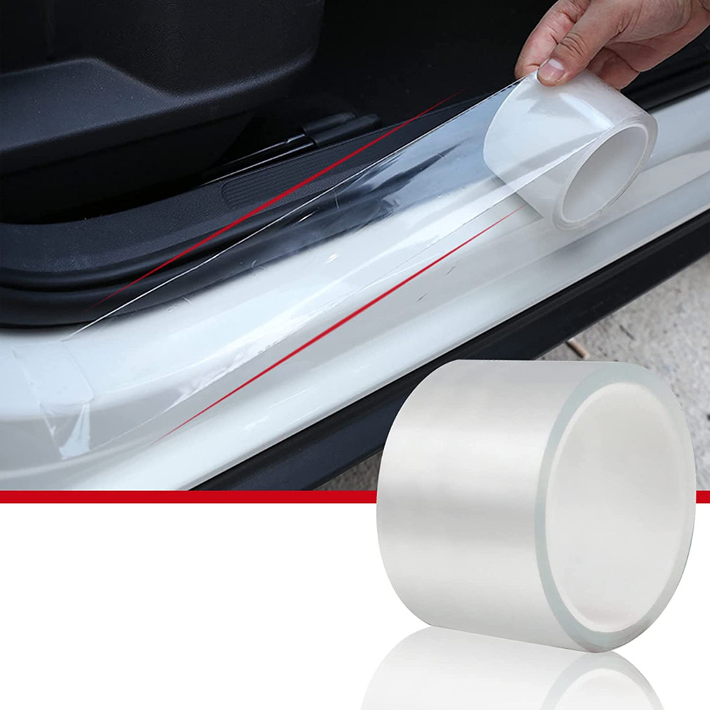 Universal Car Door Edge Protector, Clear Sill Guard Film with Anti-Collision Pro