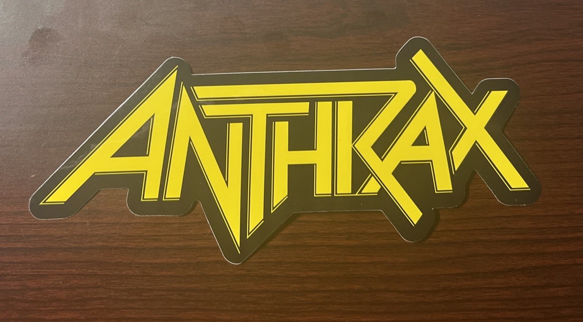 Anthrax Logo Sticker A001S gallery