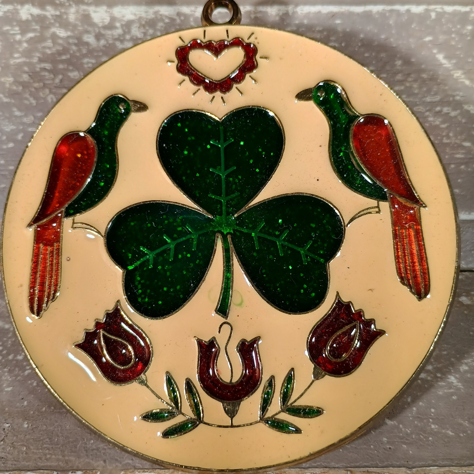 IRISH BLESSING SUNCATCHER. St Patrick's Day. Irish Heritage. 3.5 Inches gallery