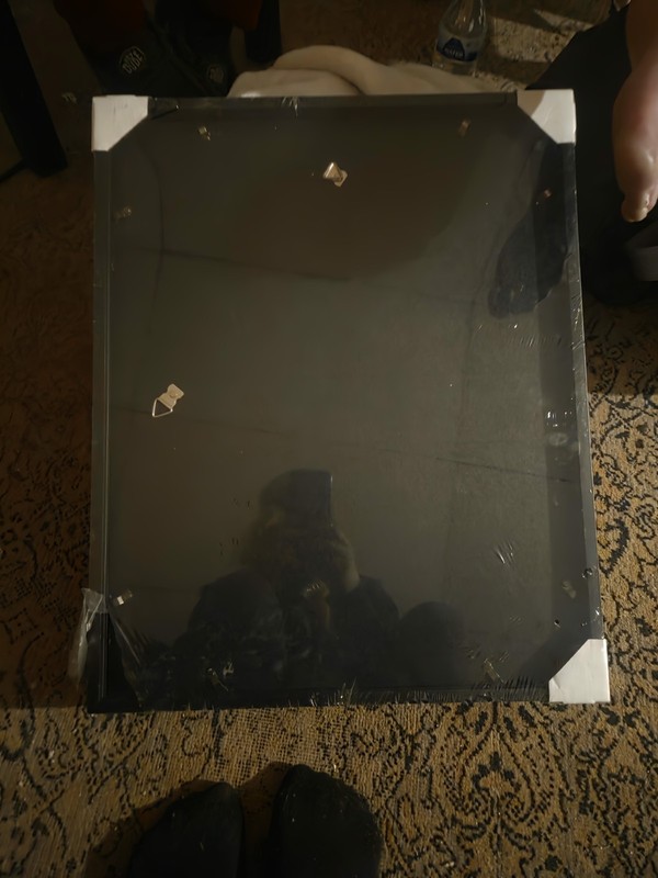 Shadow Box 16x20” Display Case Green Tree Gallery Black Wood Wall Hanging Frame gallery