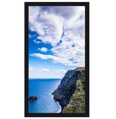 5×10 Black Picture Frame Tabletop Wall Mount Horizontal Vertical Decoration