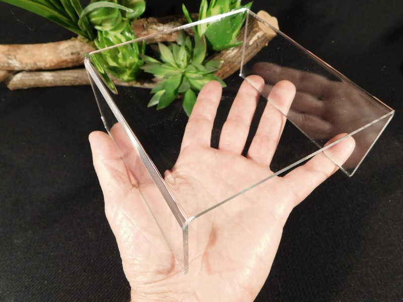 Display Stand Riser Type Short Clear Lucite Large Size gallery