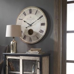 Harrison Wall Clock – 23 inch Wall Clock – 23 inches wide by 2 inches! New!