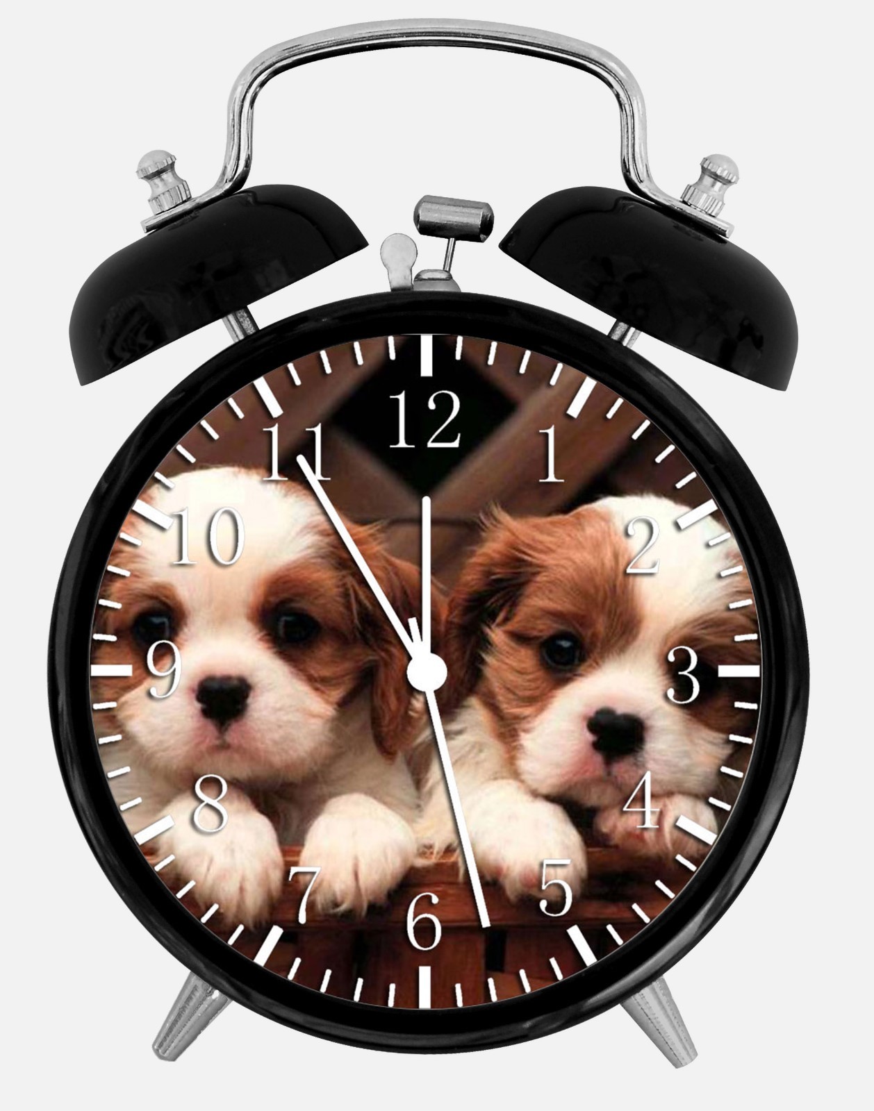 Cavalier king charles spaniel Alarm Desk Clock 3.75" Home or Office Decor W155 gallery