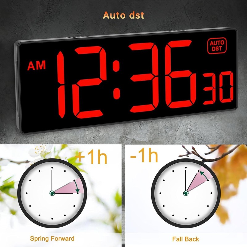 Gym Countdown Timer with Remote Control - Large Red Display gallery