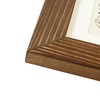 Rustic Solid Wood Square Collage Photo 12x12" (4x6" - 4 Opening), Brown Wenge gallery