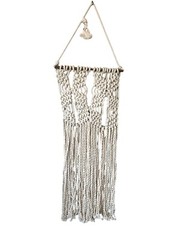 Macrame Woven Wall Hanging Decor Boho Hippie 70s Retro Braided Unique