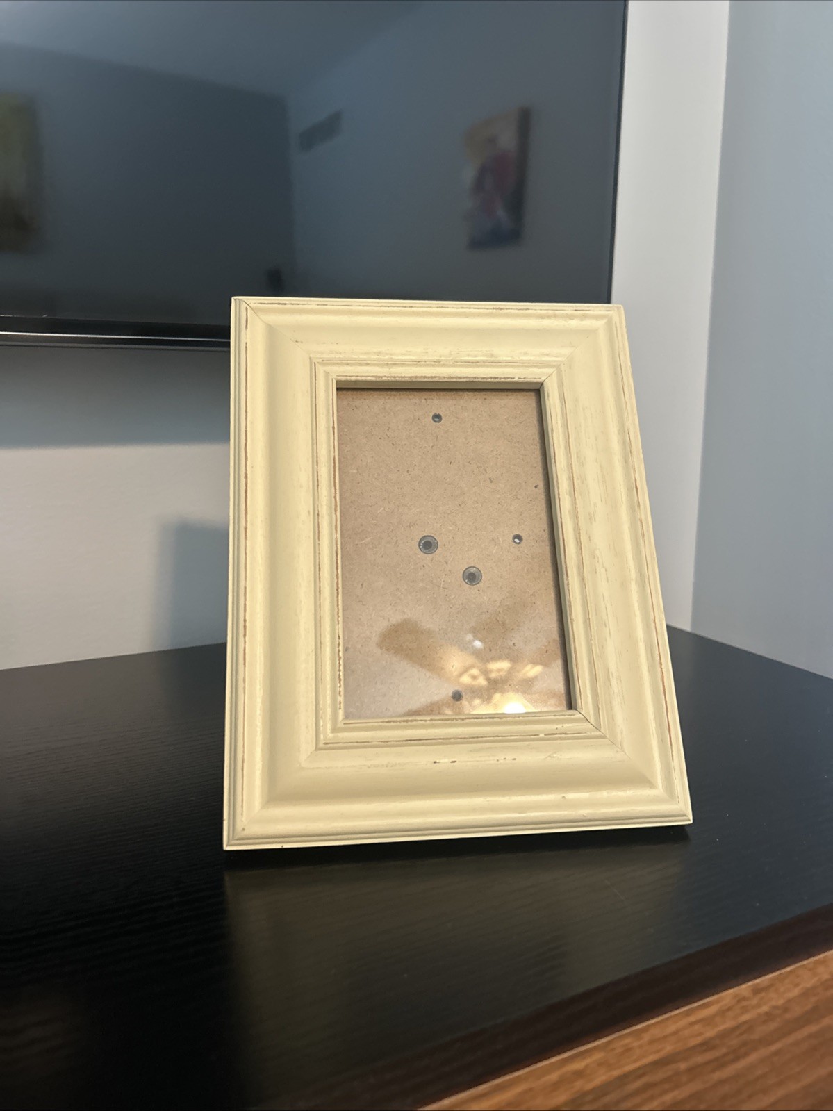 Rustic White Picture Frame Fits 4 x 6 in Pictures gallery