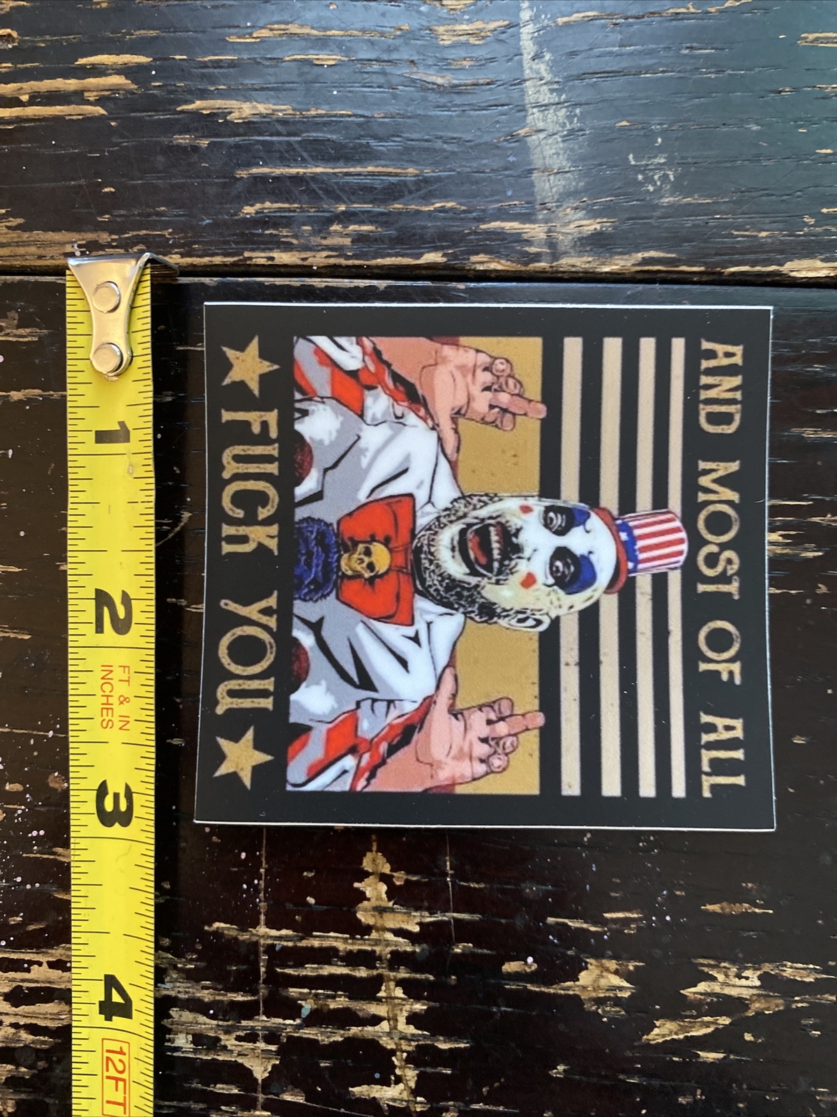 Captain Spalding (This Sticker Is Dishwasher Safe)Devils Rejects/Rob Zombie gallery