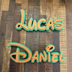Custom Name Letters – 3D Printed Desk / Shelf Decoration Gift Idea