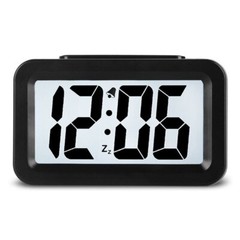 Creative Nightlight Smart Light Alarm Clock Bedside Desk Table Electronic Clo…