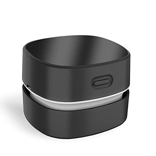 Desktop Vacuum Cleaner,Mini Table dust Sweeper Energy Saving,High 3 Inch Black gallery