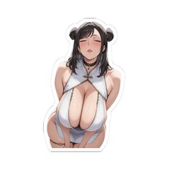 Cute Waifu Anime Sticker (FreeShipping$20+) Hot Ecchi Oppai Iroke