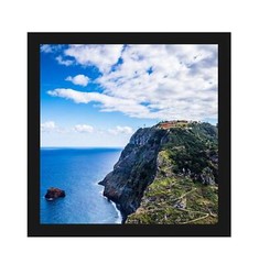 7×7 Black Picture Frame Tabletop & Wall Mount Decor for Photos Paintings Posters