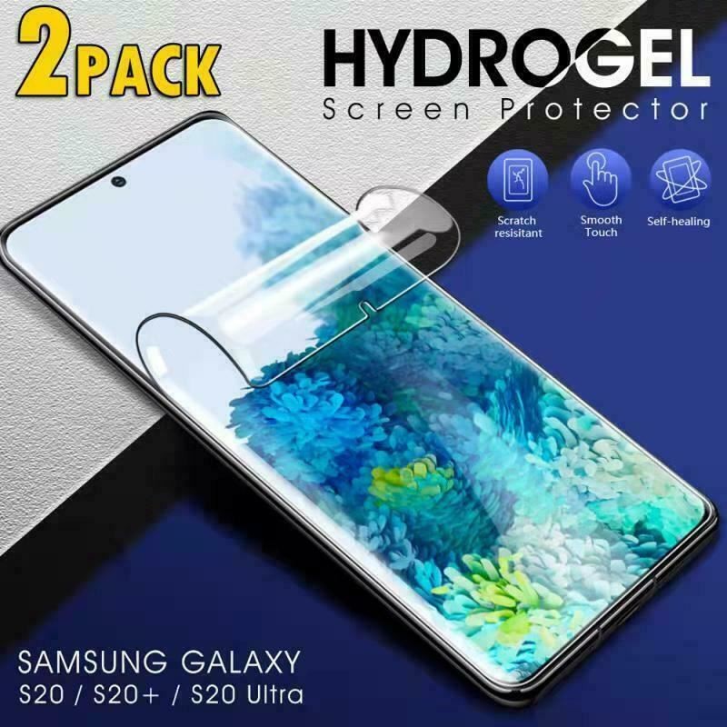 2Pack HYDROGEL Screen Protector Samsung Galaxy S21 S20 Fe S10 S9 S8 Plus S 22 gallery