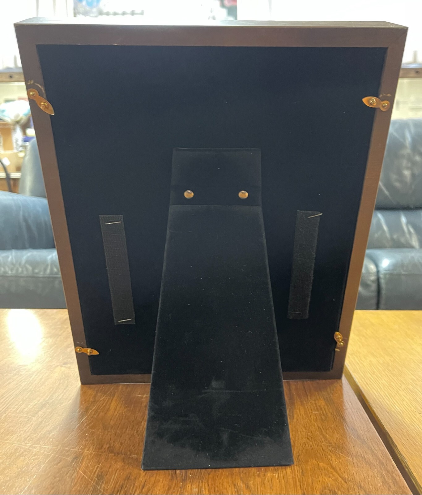 Nice Wood Display Frame/ Shadow Boxes / Glass Front 11" x 14" x 2" gallery