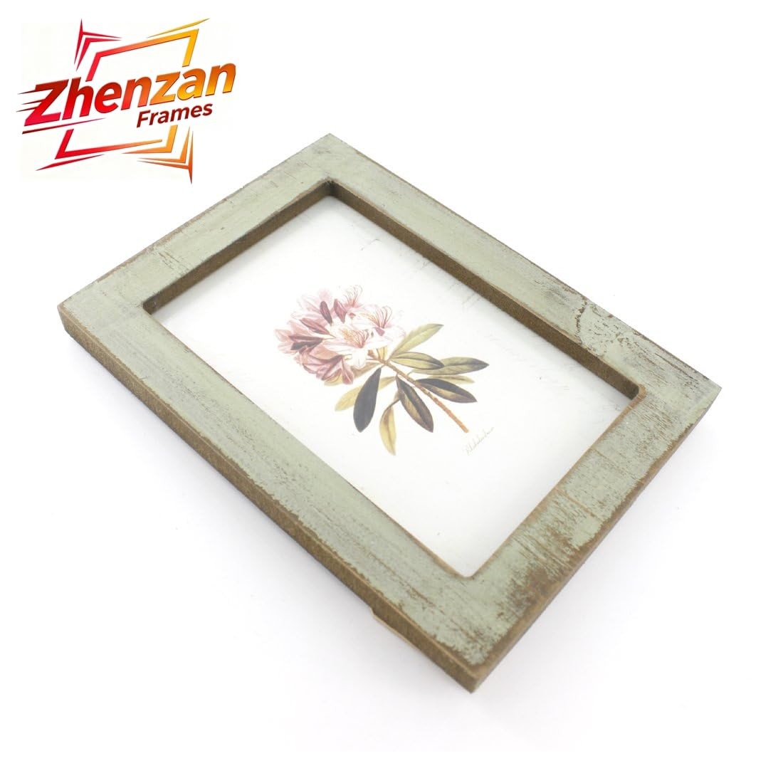 4x6 Inches Simple Rectangular Desktop Family Picture Photo Frame with Glass F... gallery