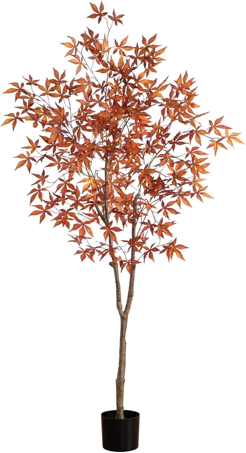 6ft. Autumn Japanese Maple Artificial Fall Tree gallery
