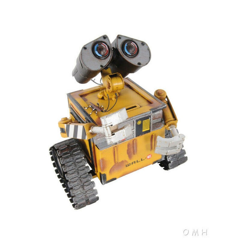 Wall-E Robot & Hal Disney Pixar Cartoon Characters Metal Model 9" Piggy Bank New gallery