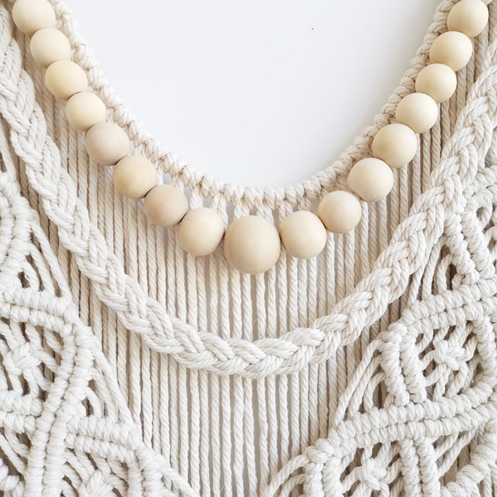 Achart Macrame Wall Hanging Large- Boho Wall Decor- large wall art- Wall Deco... gallery