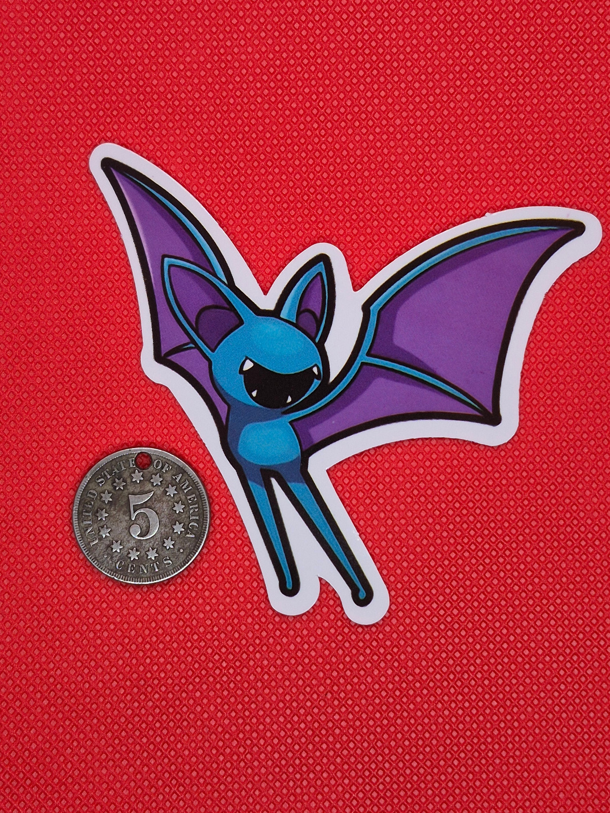 Pokemon Zubat Sticker Decal - US Seller gallery