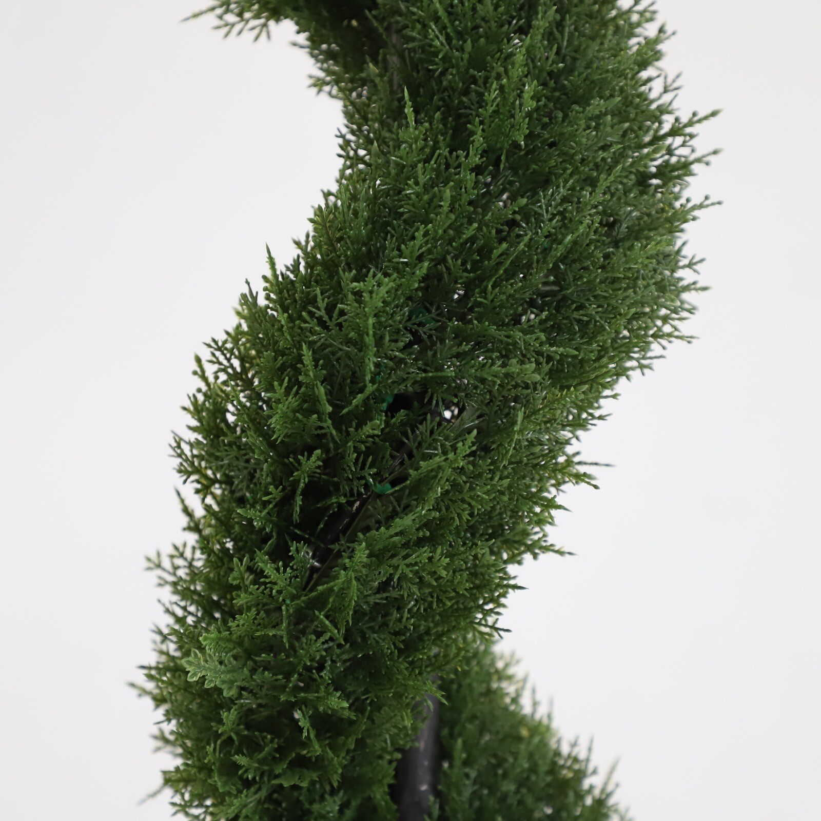 4ft Artificial Cedar Spiral Topiary Tree UV (Indoor/Outdoor). Retail $173 gallery