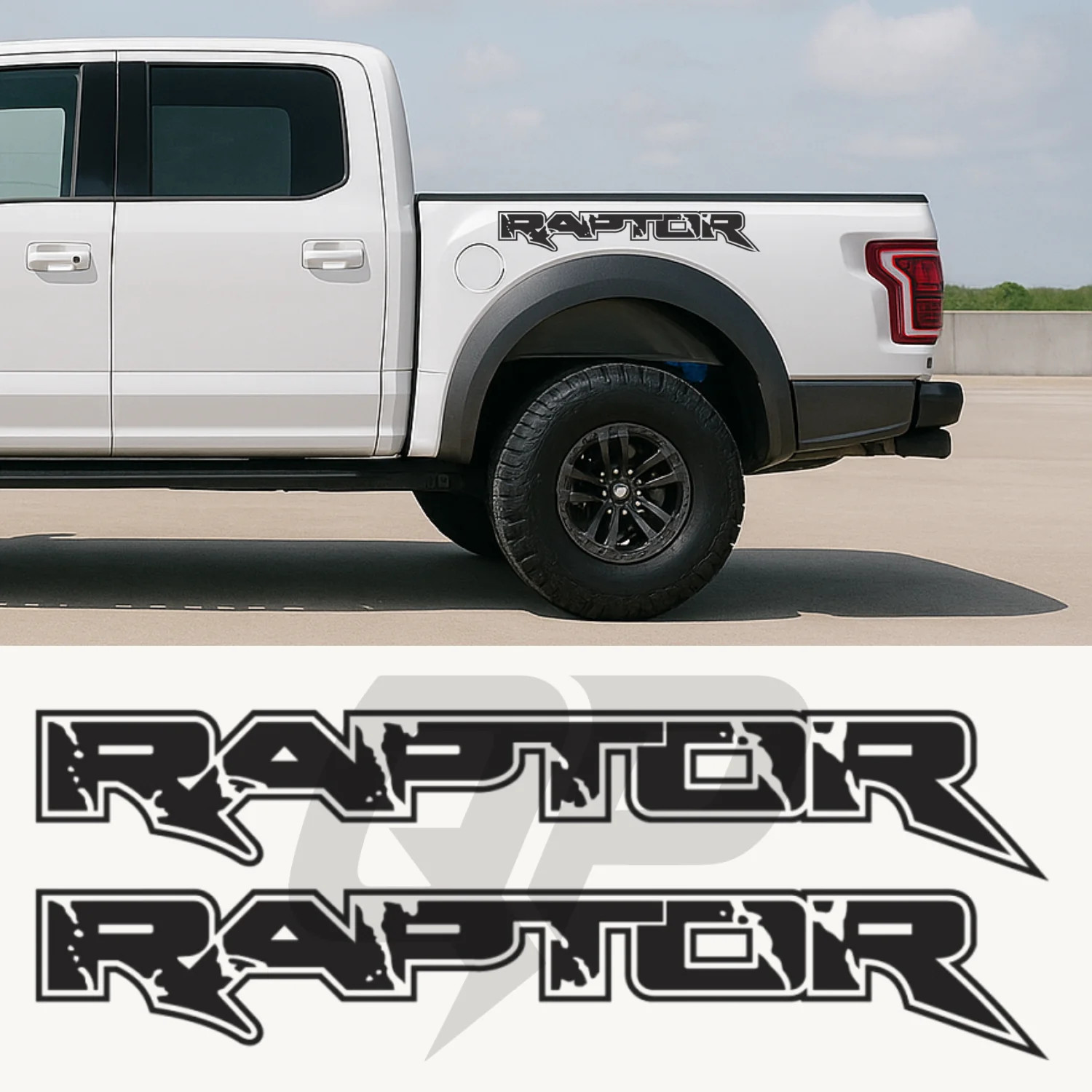 Compatible With 2017–2020 Ford Raptor Fender Decal Set gallery
