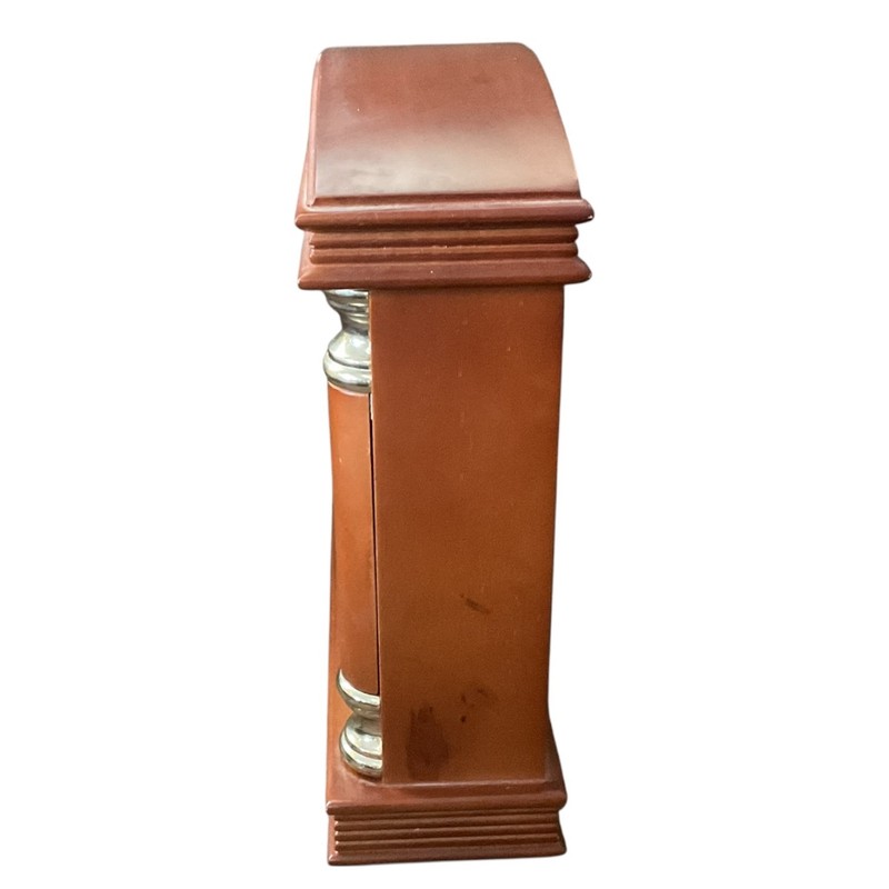 Stiffel - Beautiful Table/Mantle Clock, 5-in. Face, Quartz Movement, AA Battery gallery