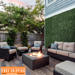 Select Surfaces Boxwood Artificial Hedge Panel, 2-Pack
