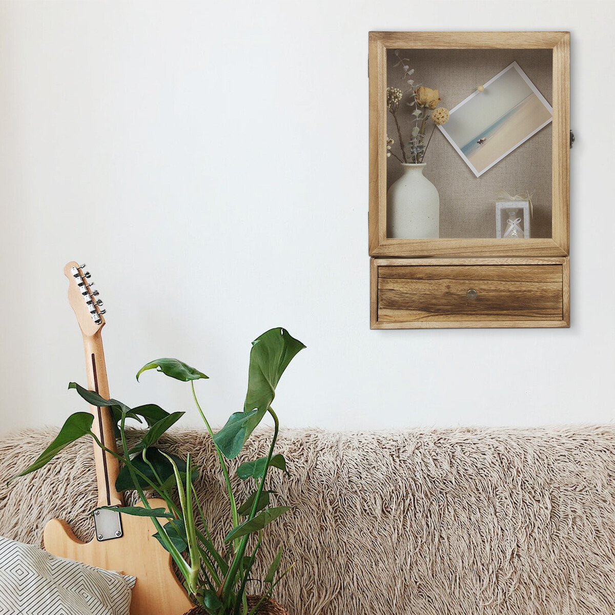 Shadow Box Frame Shadow Box Display Case Top Loading Wood Box Picture Frame gallery