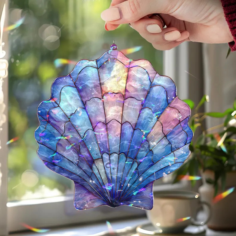 Seashell Ocean Suncatcher Acrylic gallery