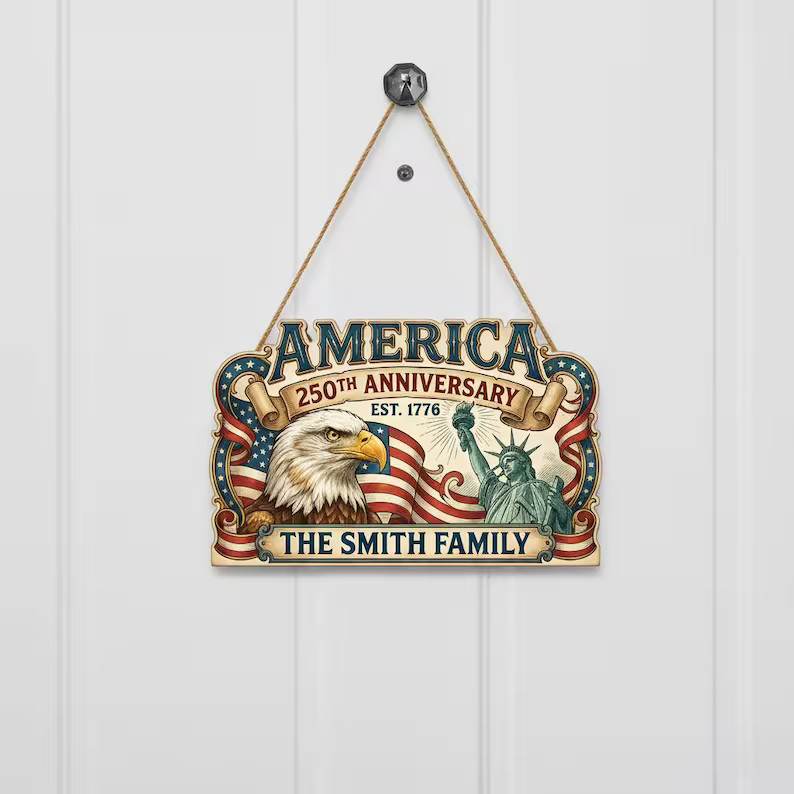 Personalized Wall Sign with Rope gallery