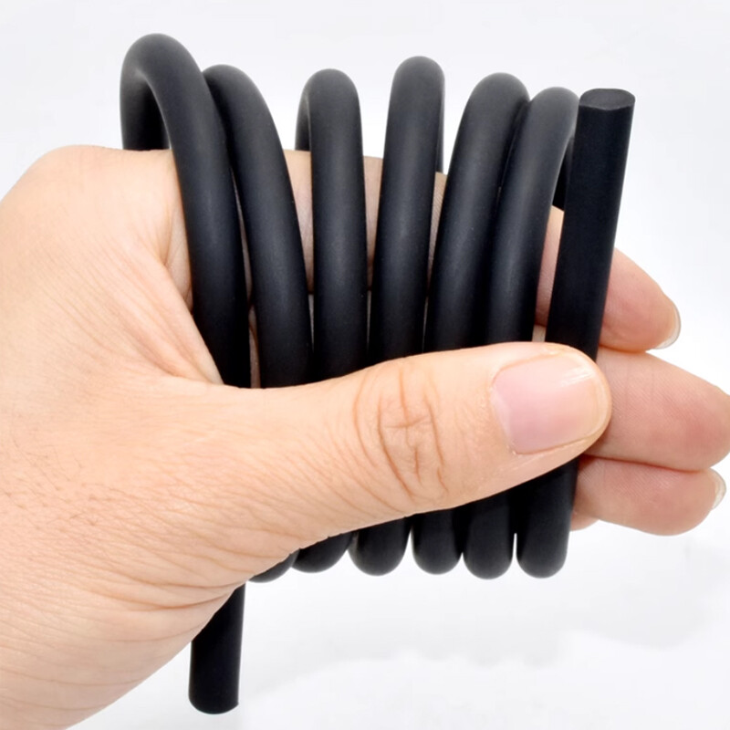 Nitrile Rubber Round Sealing Strip Solid Bar Rod Oil-resistance Seal Ø2 mm-30 mm gallery