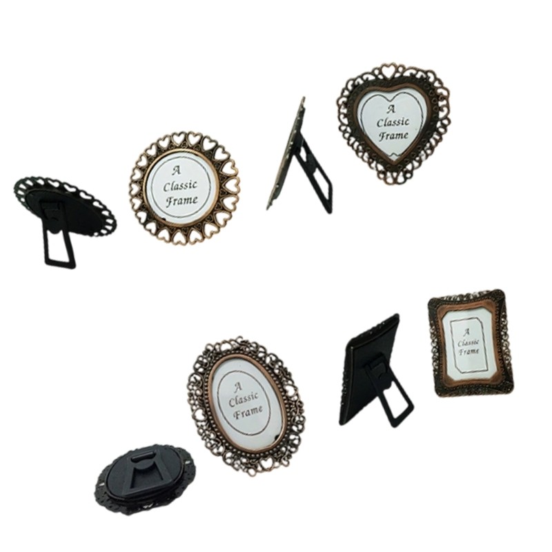 Mini Retro Picture Frame 1Inch Wallet Size Picture Frame Tiny DIY Photo Frame gallery