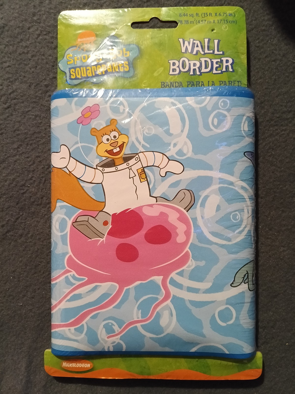 SpongeBob SquarePants Wall Border Decor Sandy Squidward Kids Room 15ft New gallery