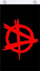 Anarchy Fly Flag 3′ x 5′