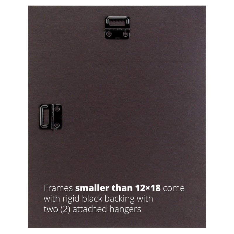 Craig Frames Essentials, 1" Wide Brushed Silver Picture Frame With a Mat gallery